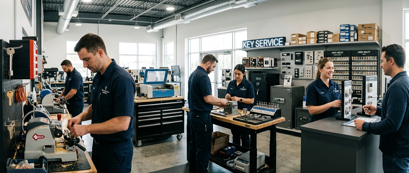 Locksmith Dallas services team in Dallas
