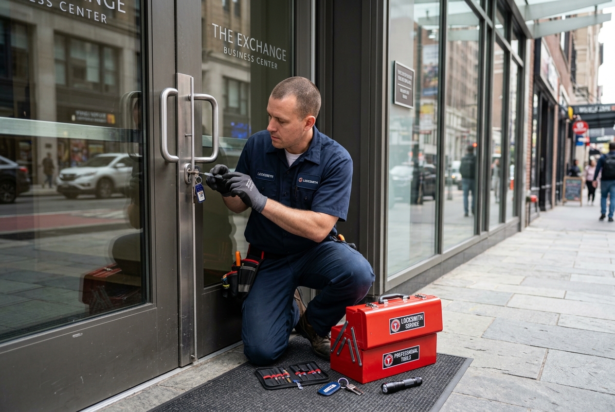 Commercial Lockout in Dallas